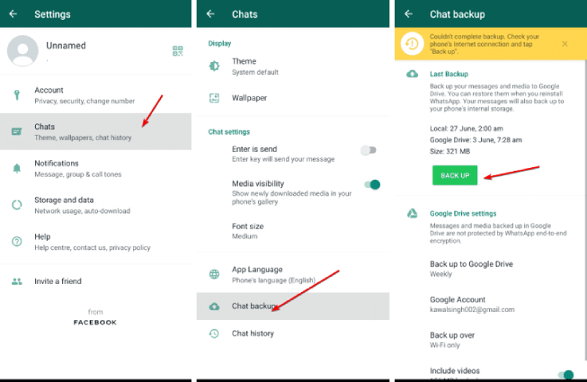 Transferring WhatsApp Data from Android to iPhone